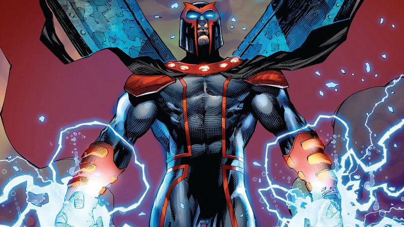 Magneto in Armor