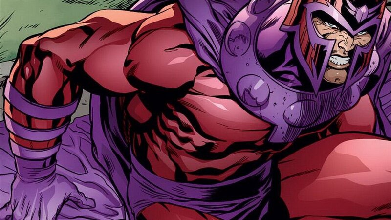 Magneto in comic book art