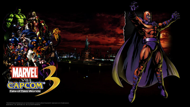 Magneto in Purple Cape