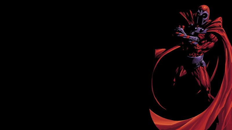 Magneto in red costume