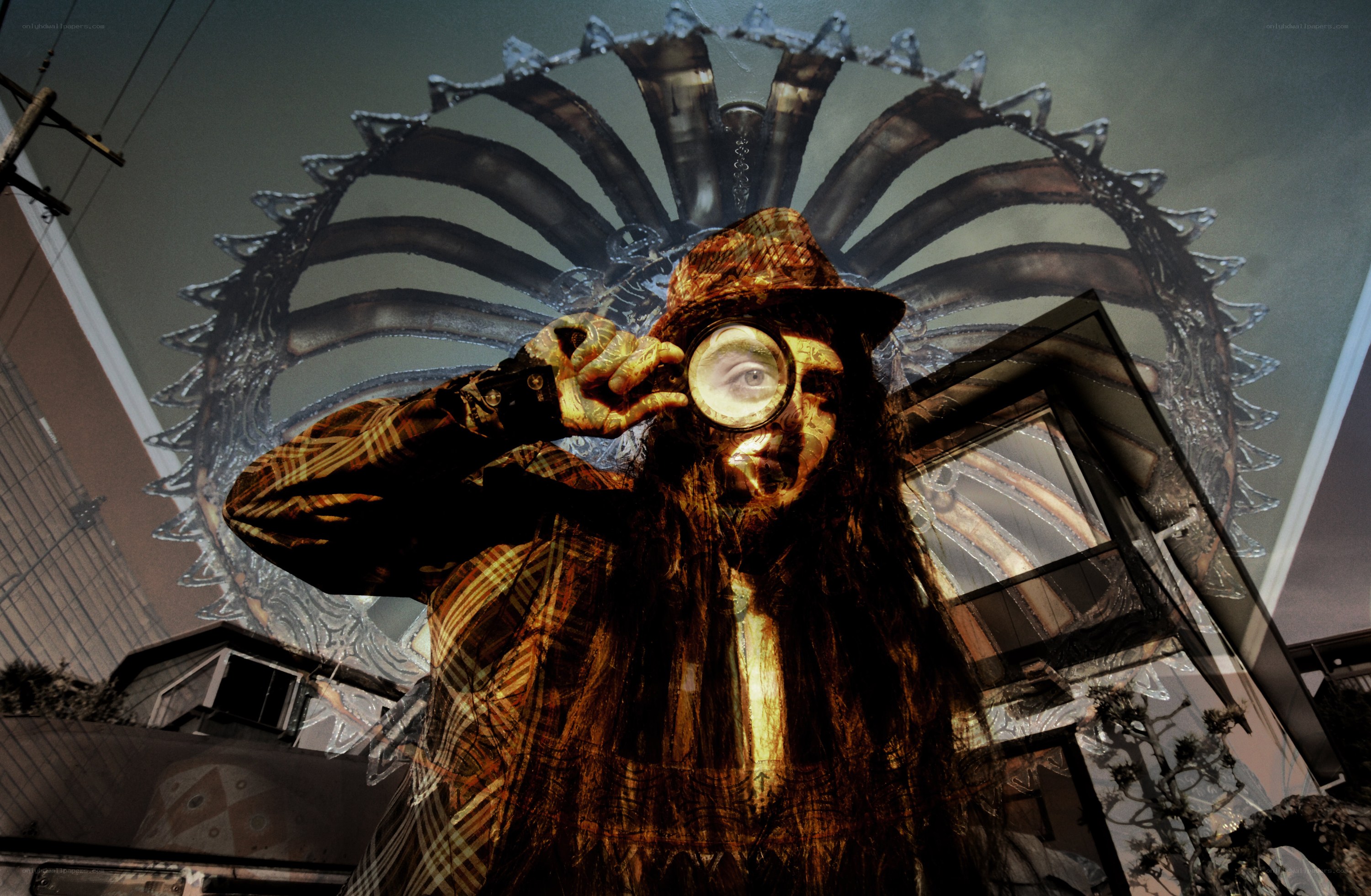 magnifying glass figure