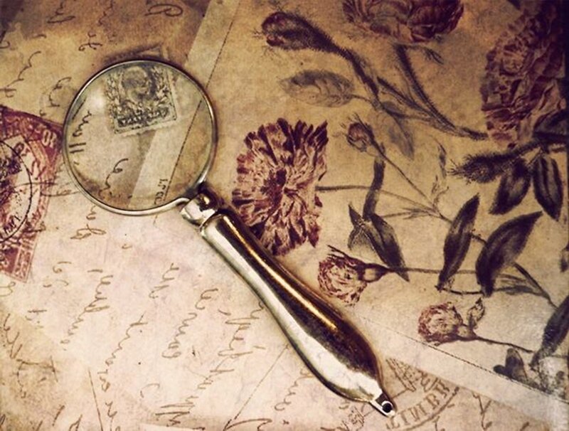 Magnifying Glass on Paper