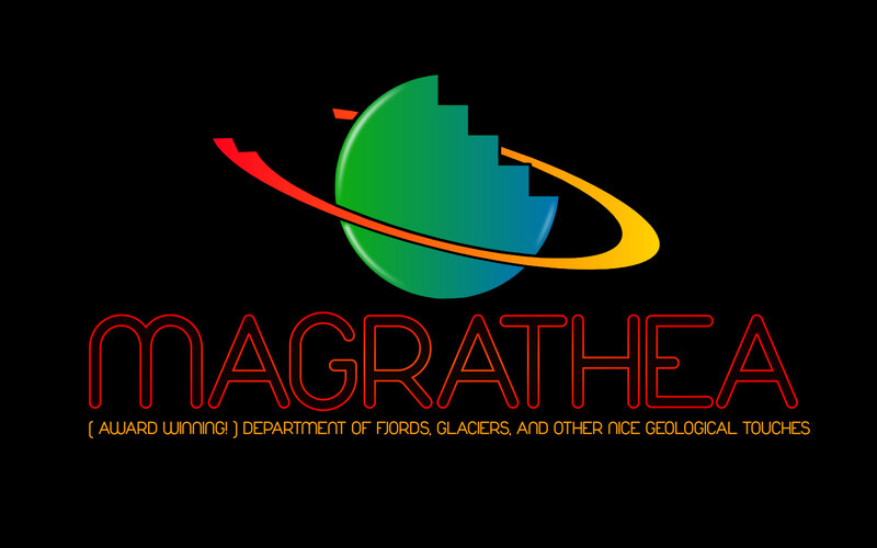 Magrathea logo with tagline