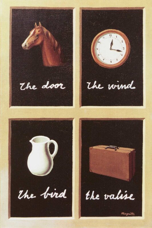 Magritte's The Treachery of Images
