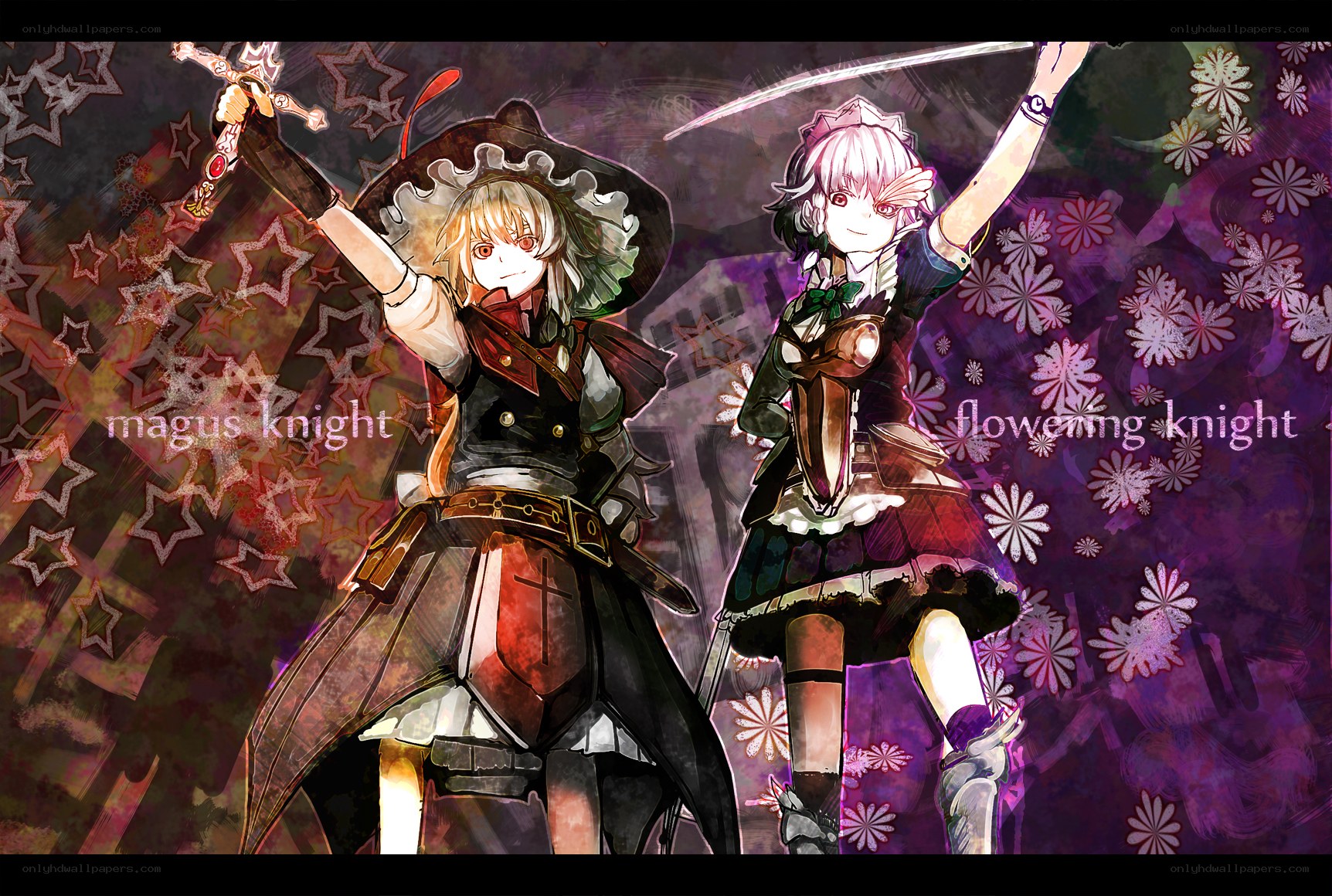Magus and Flowering Knights