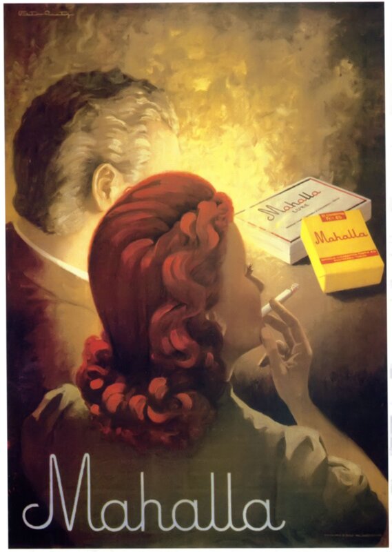 Mahalla cigarette advertisement