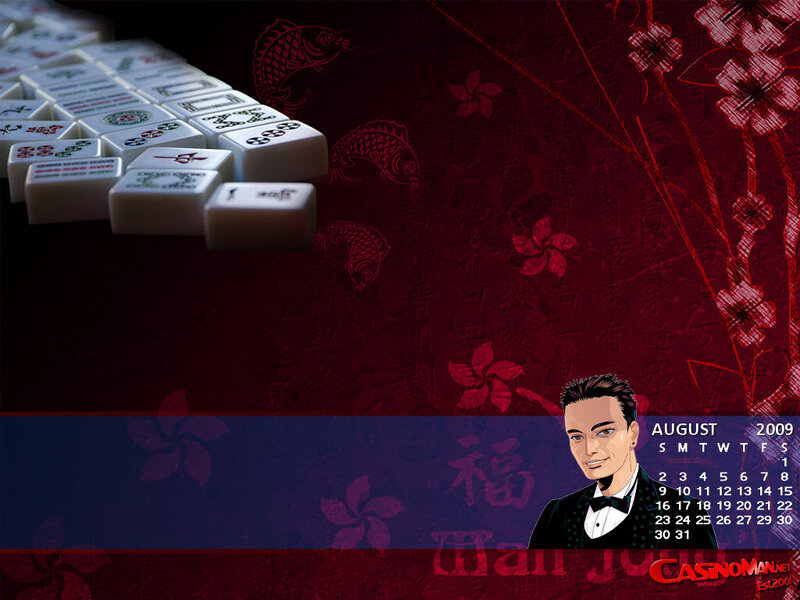 Mahjong Tiles and Calendar