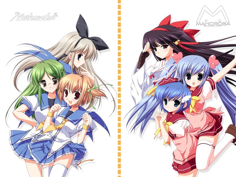 Mahoroba anime character art