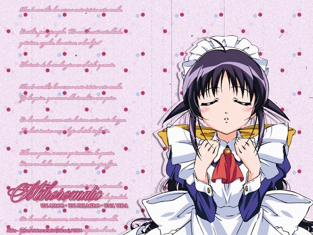 Mahoromatic anime character art