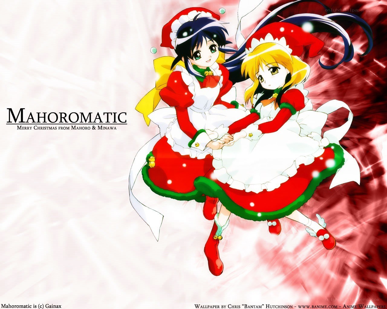 Mahoromatic Christmas art