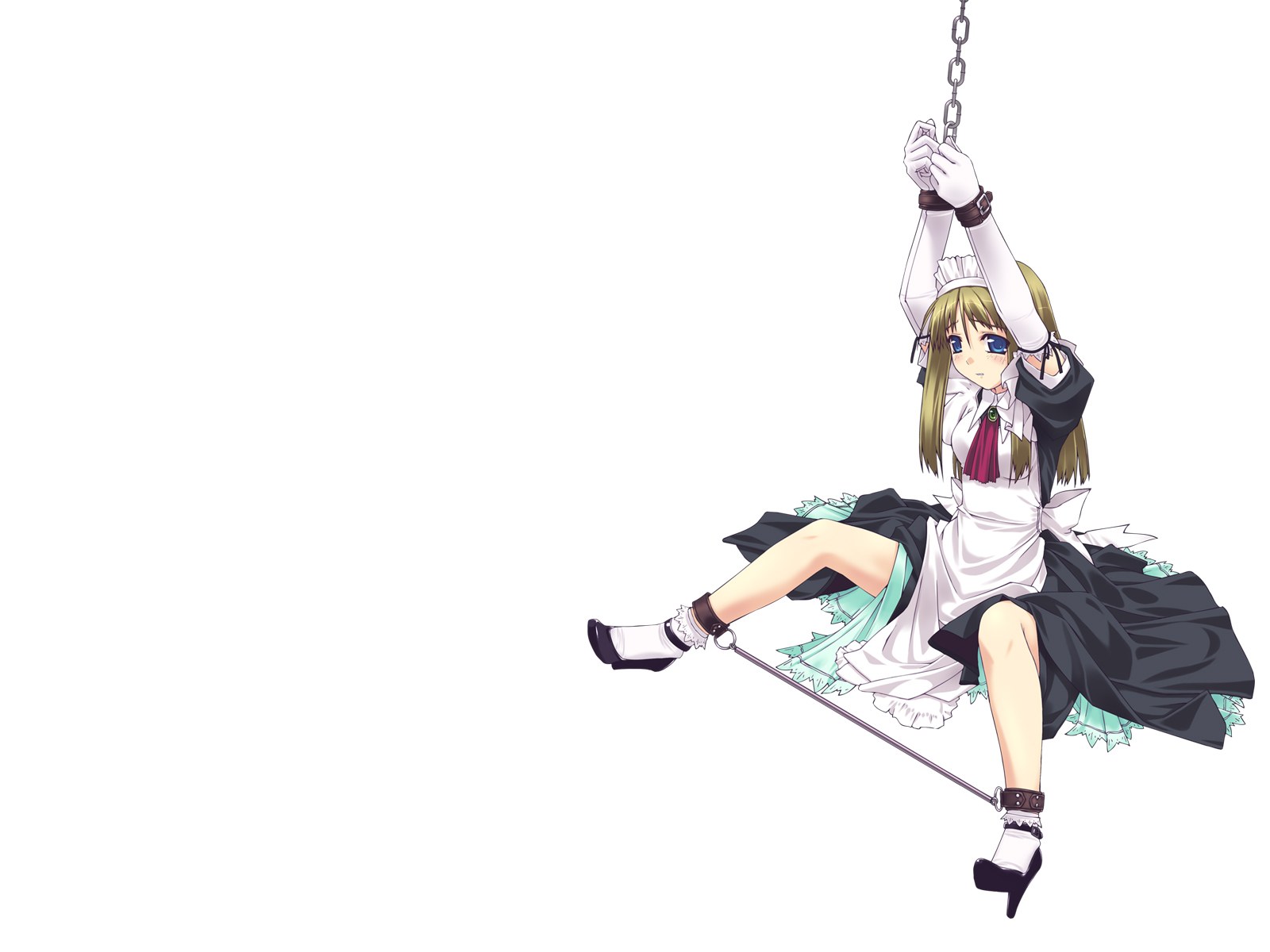 maid character in chains