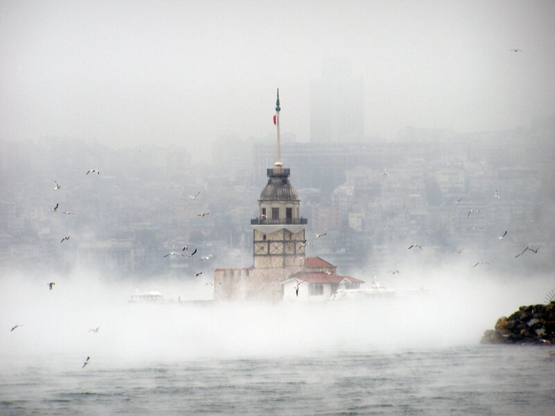 Maiden's Tower — Gray, Misty