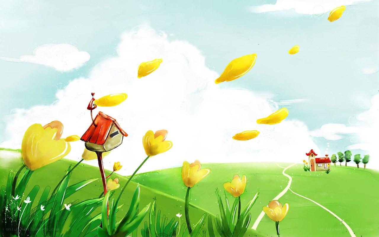 Mailbox in a sunny field