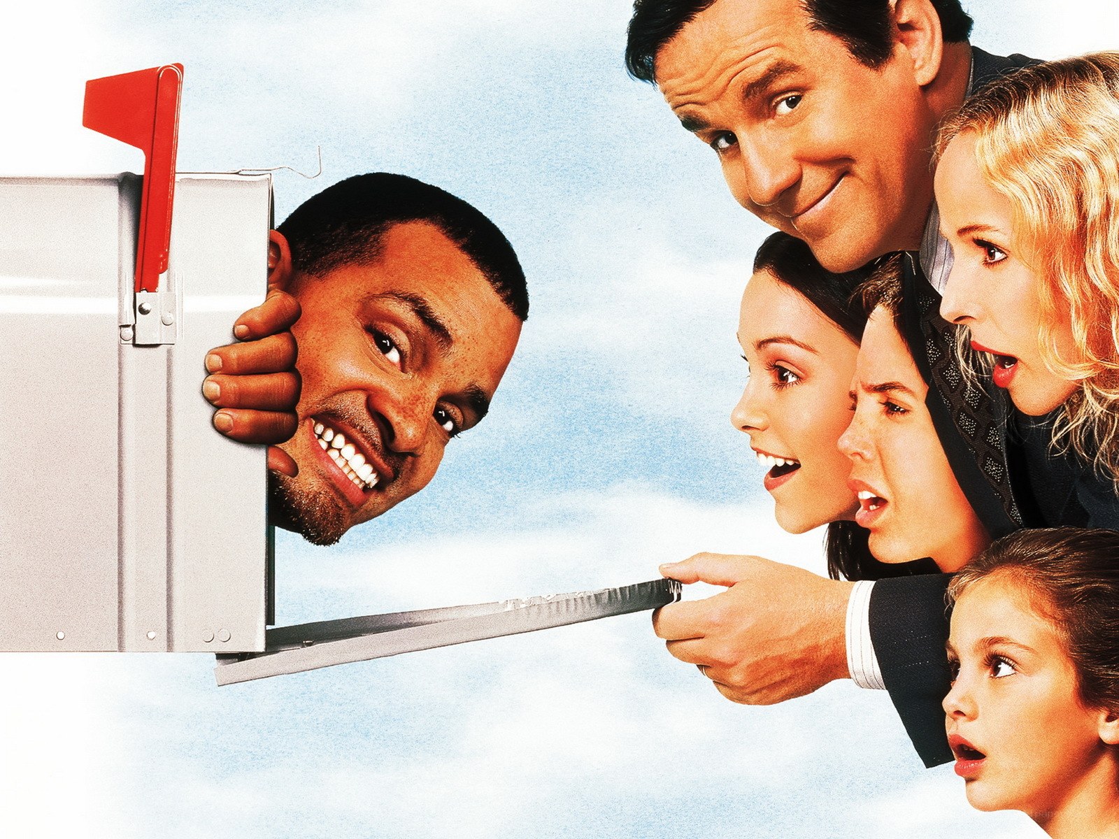 Mailbox surprise scene