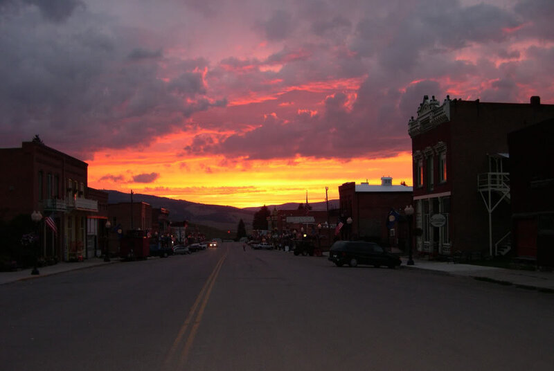 Main Street at Sunset