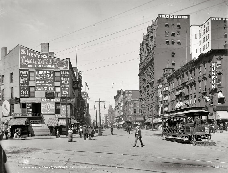 Main Street in Buffalo, New York