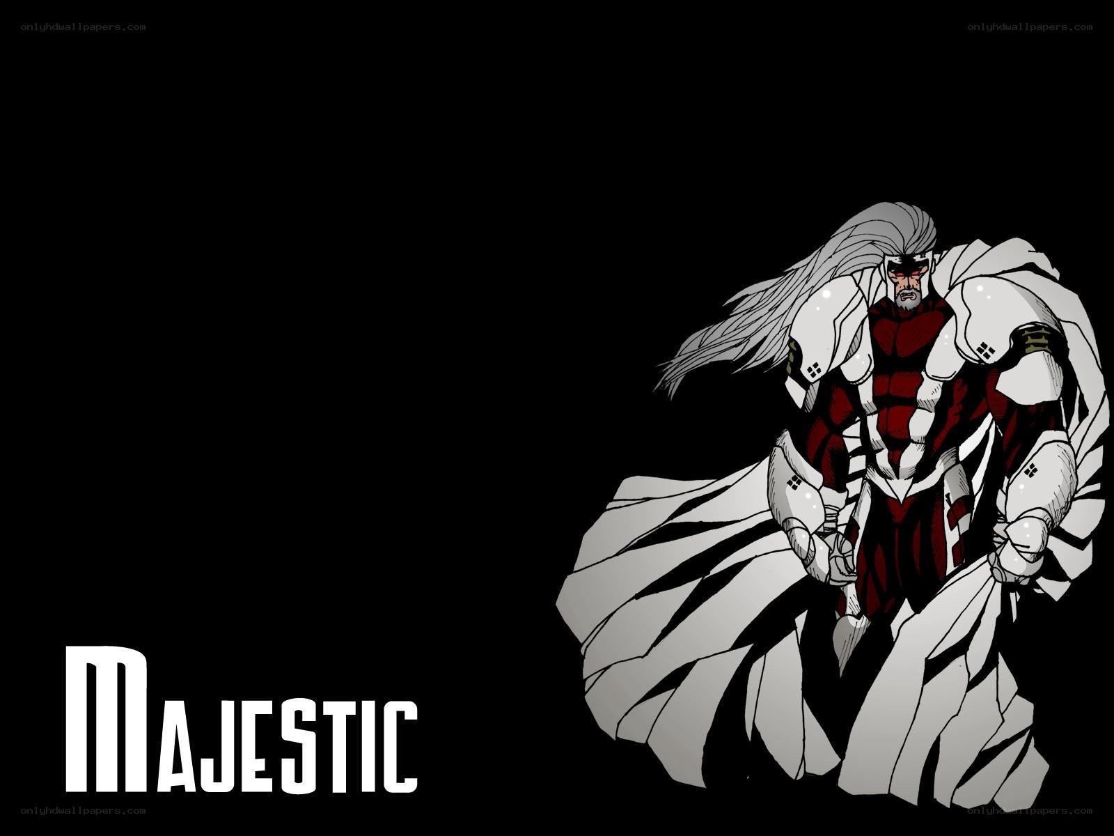 Majestic character illustration