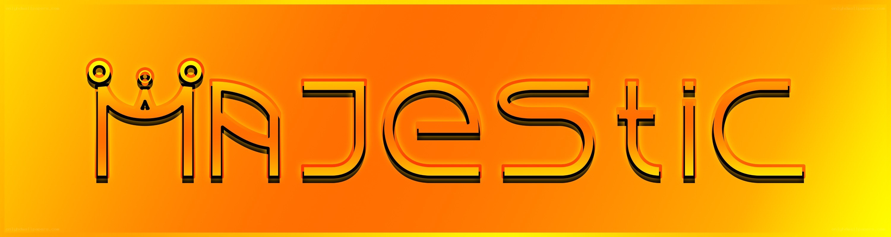 Majestic logo design
