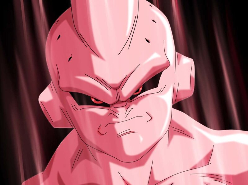 Majin Buu angry expression