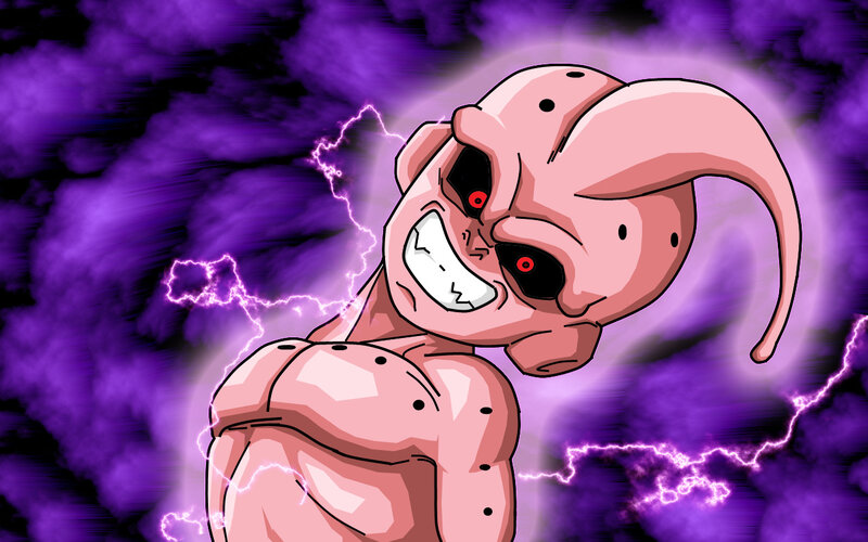 Majin Buu in a rage