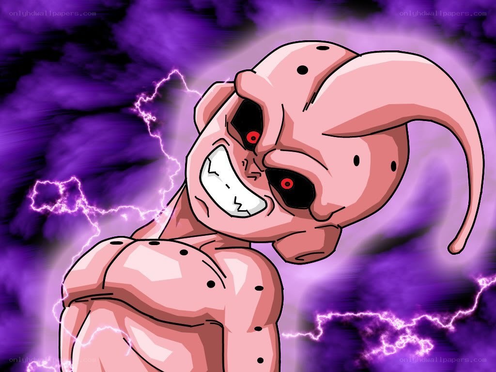 Majin Buu in a rage
