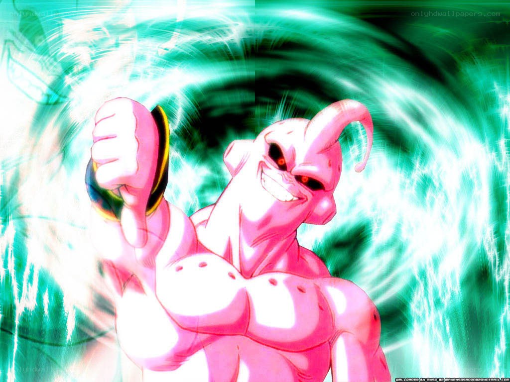 Majin Buu power-up scene