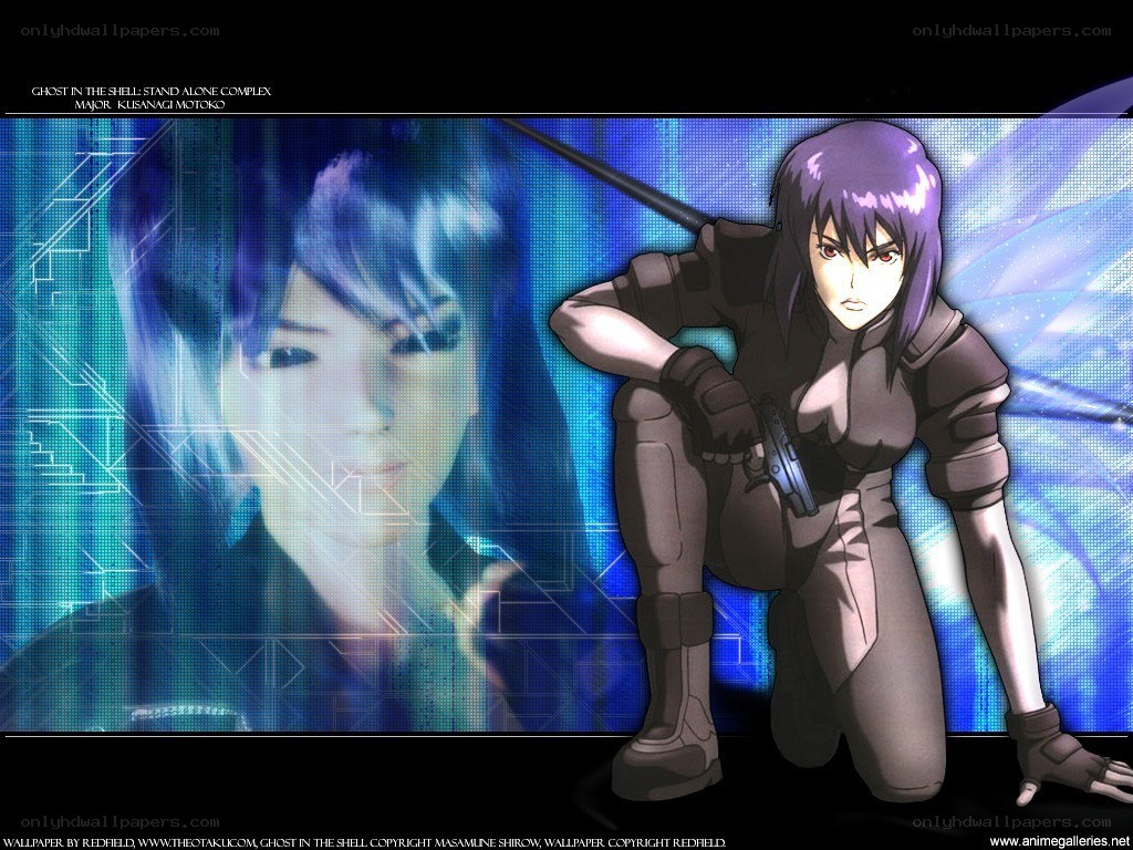 Major Kusanagi in action