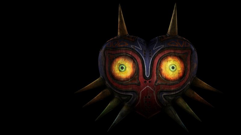 Majora's Mask — Black, Dark