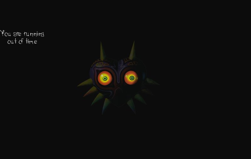 Majora's Mask — Black, Ominous