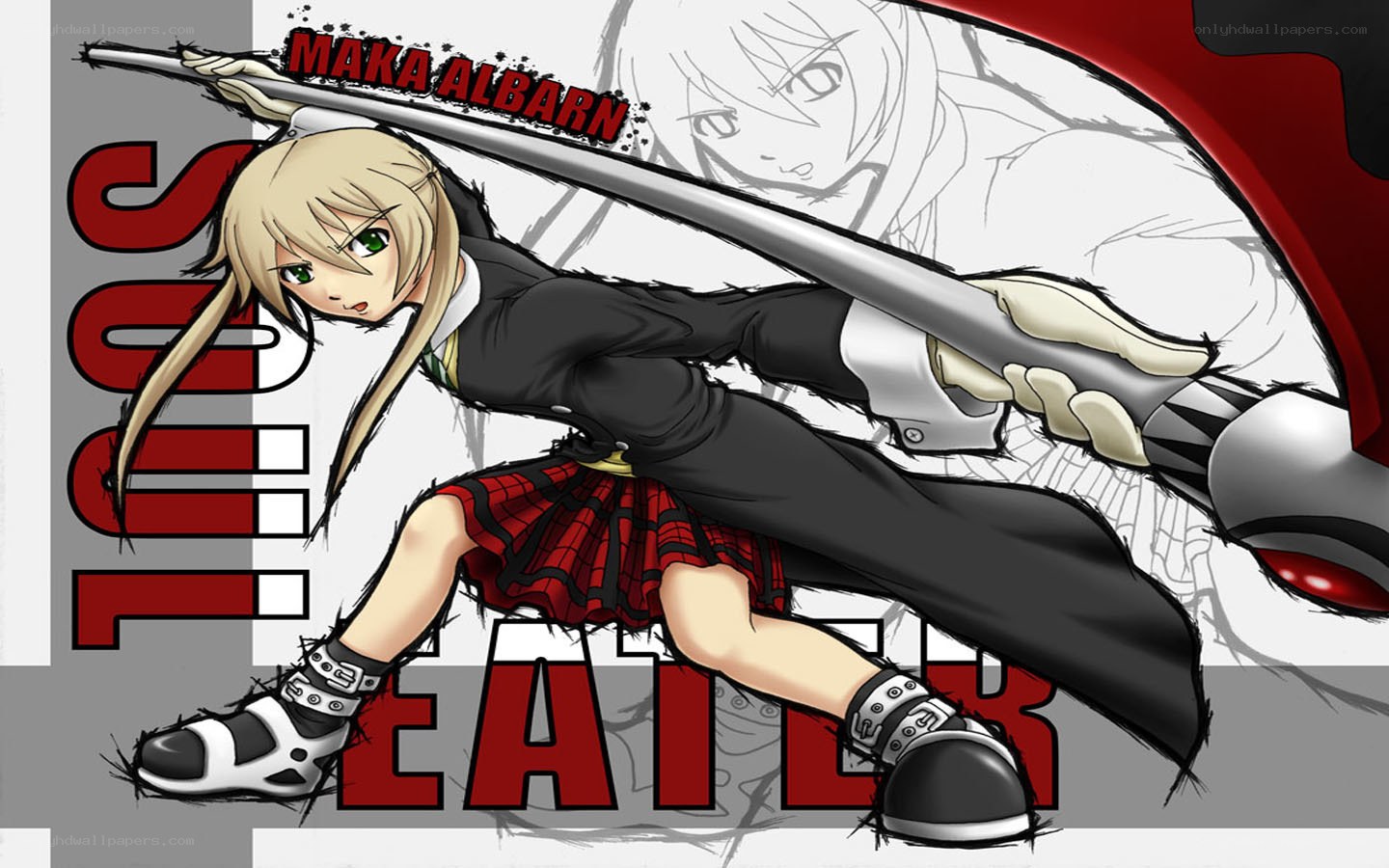 Maka Albarn from Soul Eater