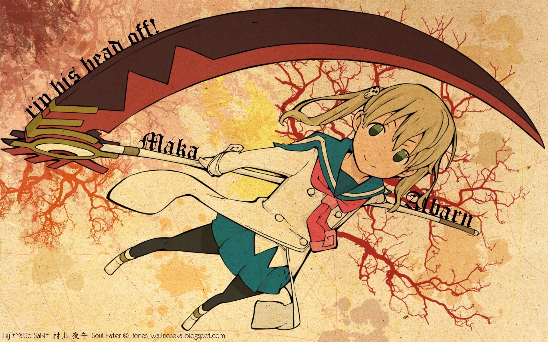 Maka Albarn with Scythe