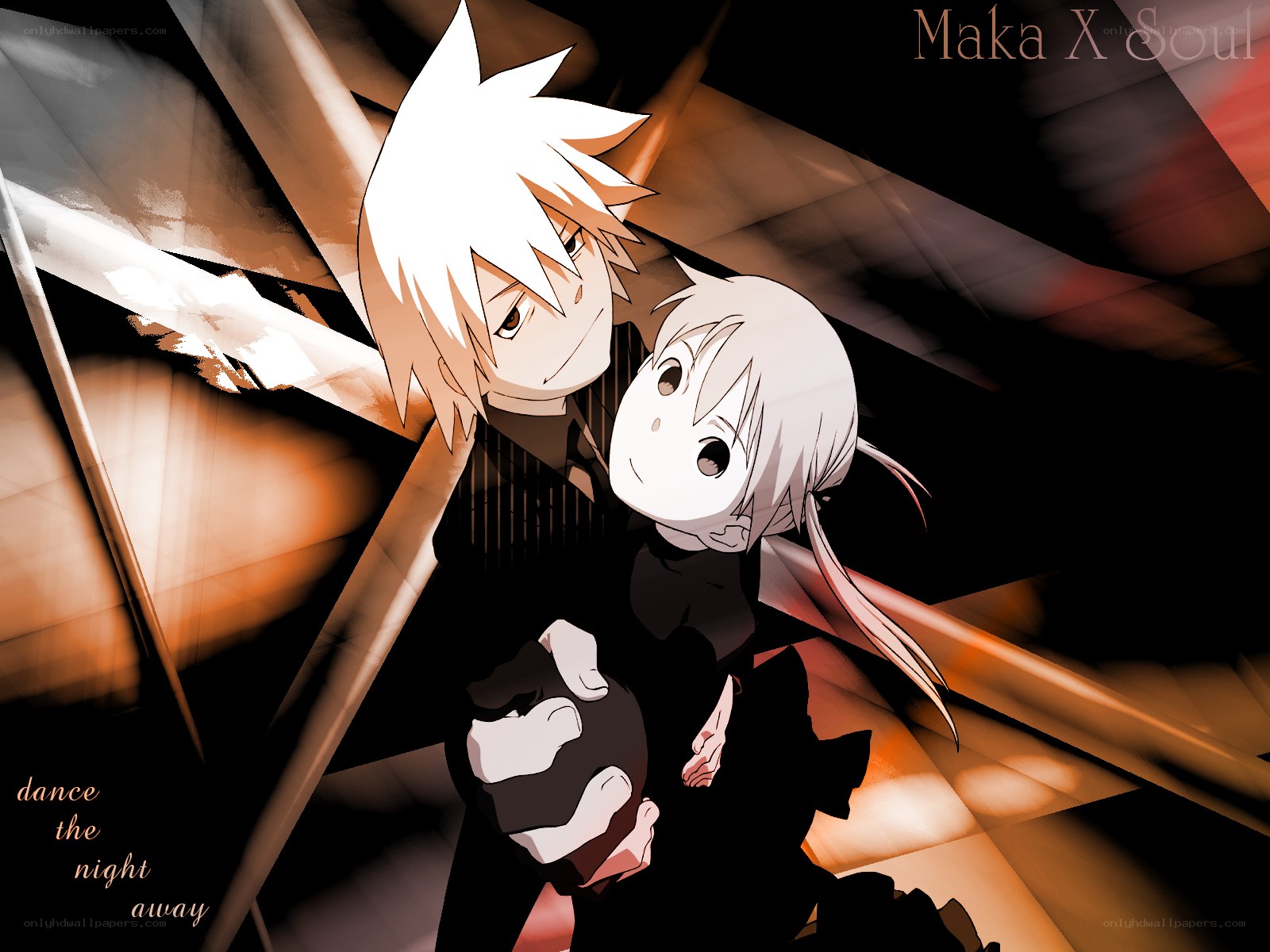 Maka and Soul embrace