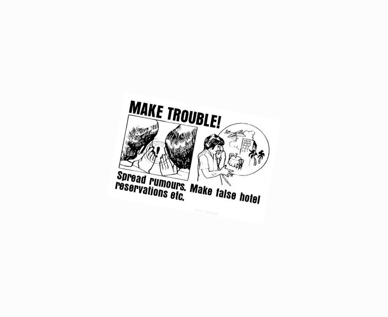 Make Trouble Poster