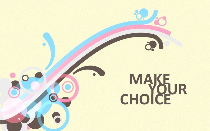 Make Your Choice graphic