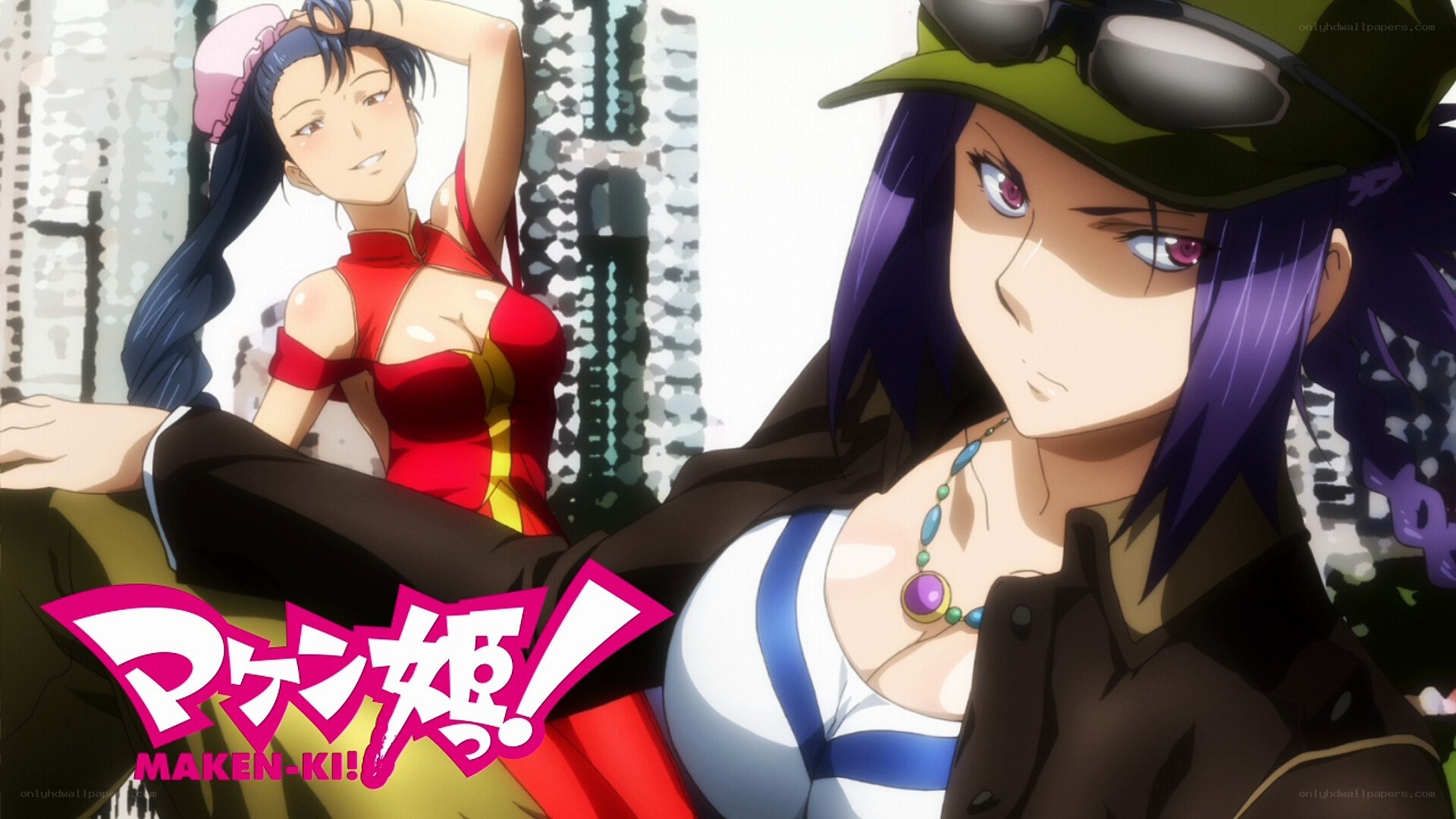 Maken-ki! anime scene