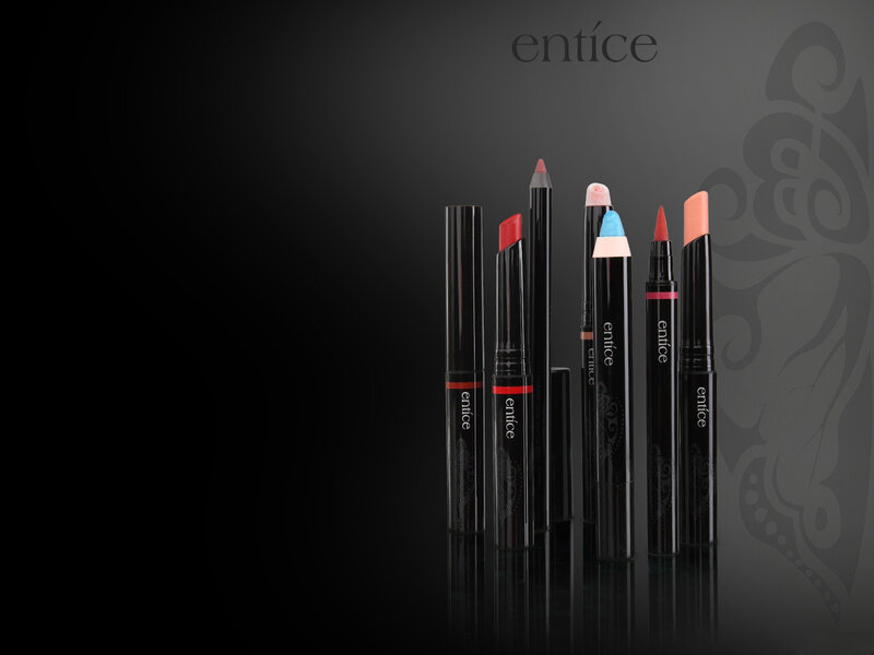 Makeup Products on Black Surface