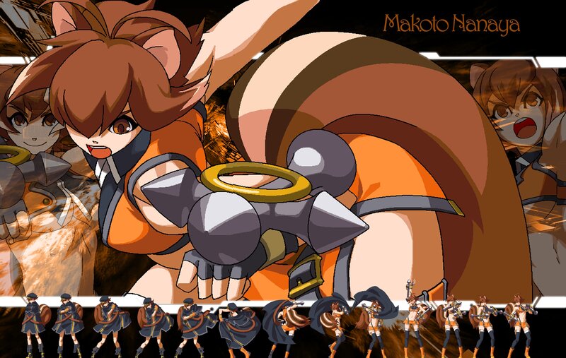 Makoto Nanaya character art
