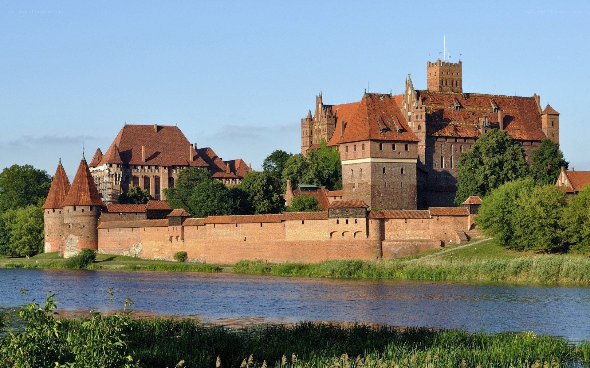 Malbork Castle in Poland