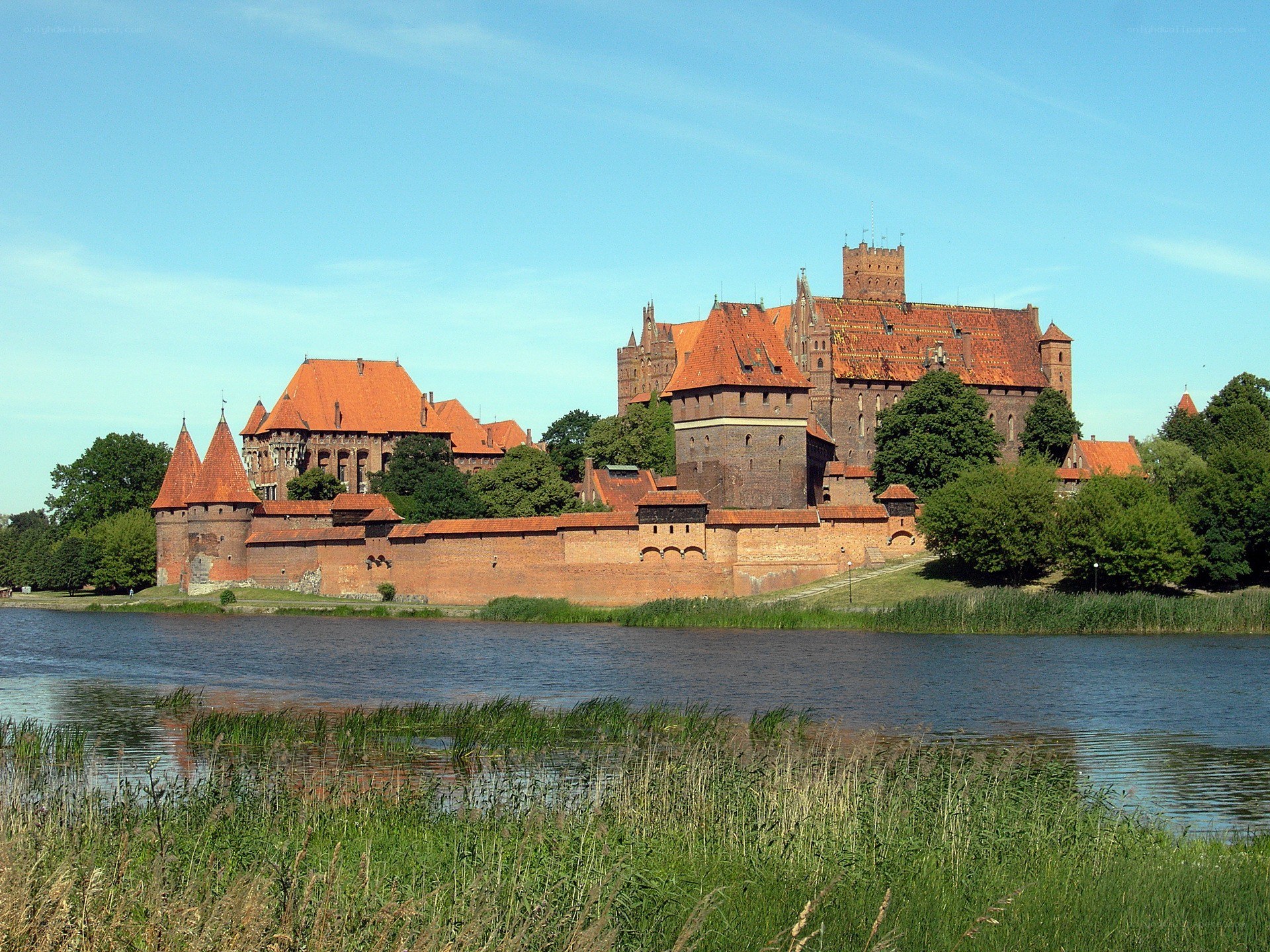Malbork Castle in Poland