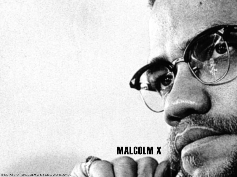 Malcolm X portrait