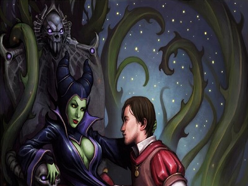 Male and Female Fantasy Figures