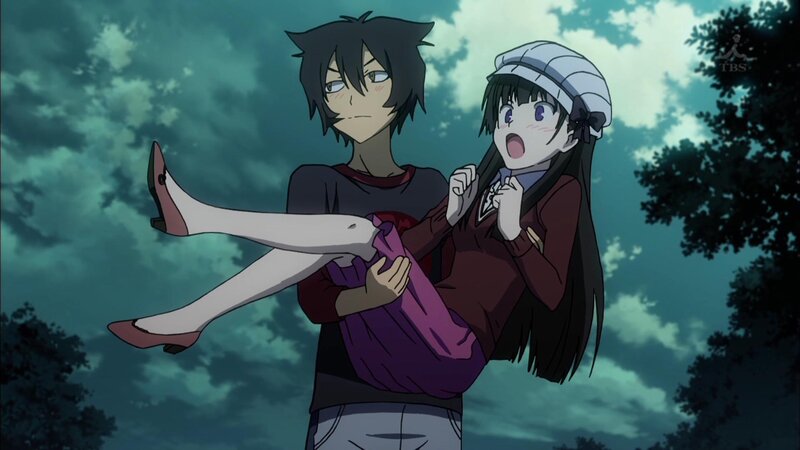 Male Character Carrying Female — Teal