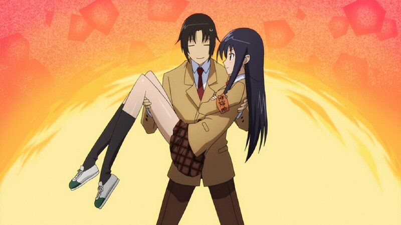 Male Character Carrying Female