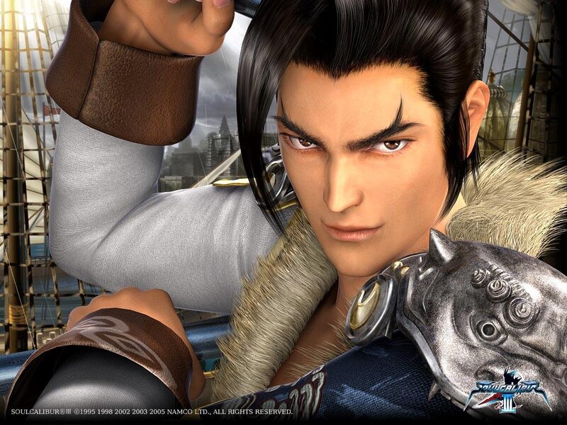 Male Character in Armor — Gray, Intense