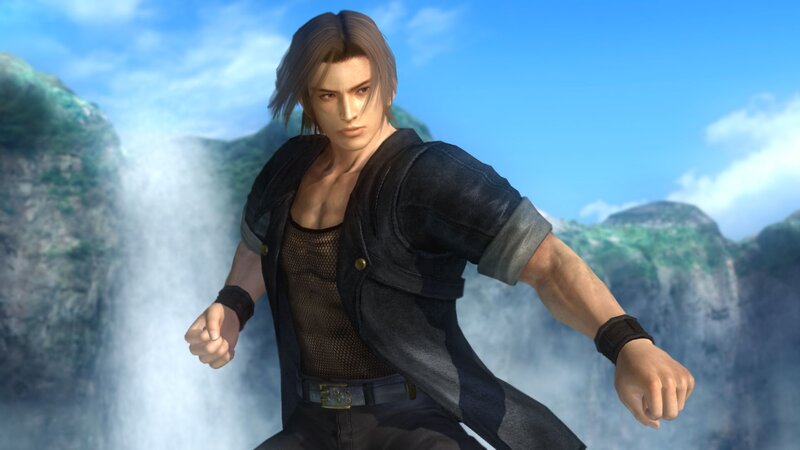 Male Character in Black Jacket