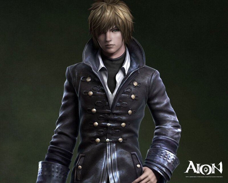 Male Character in Coat