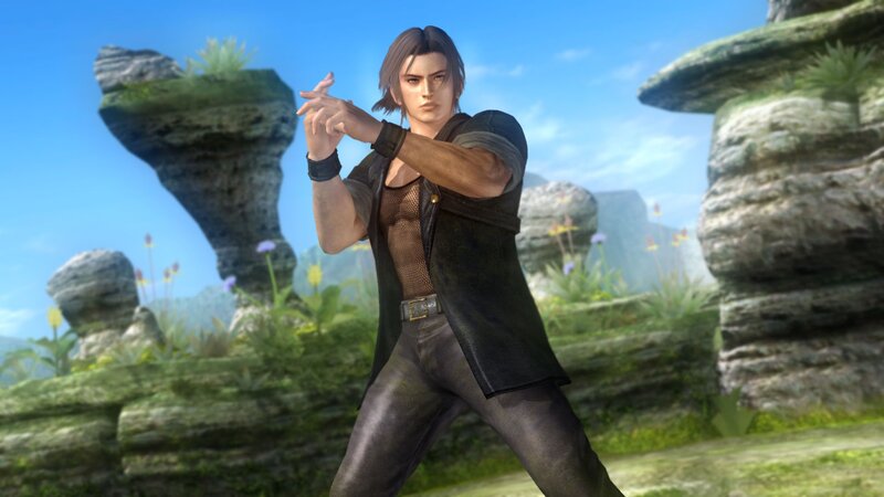 Male Character in Combat Stance