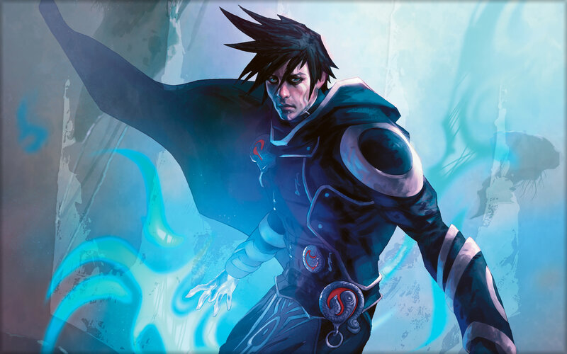 Male Character in Dark Armor
