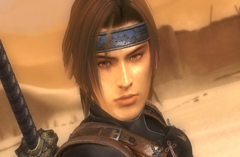 Male Character in Desert — Brown