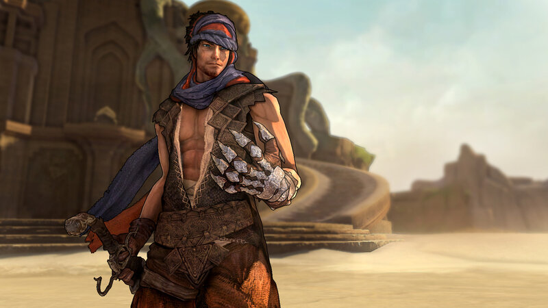 Male Character in Desert